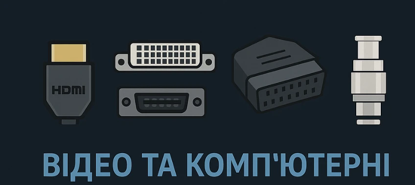 Усі види відеорозʼємів: від VGA до USB-C - PC-INFO