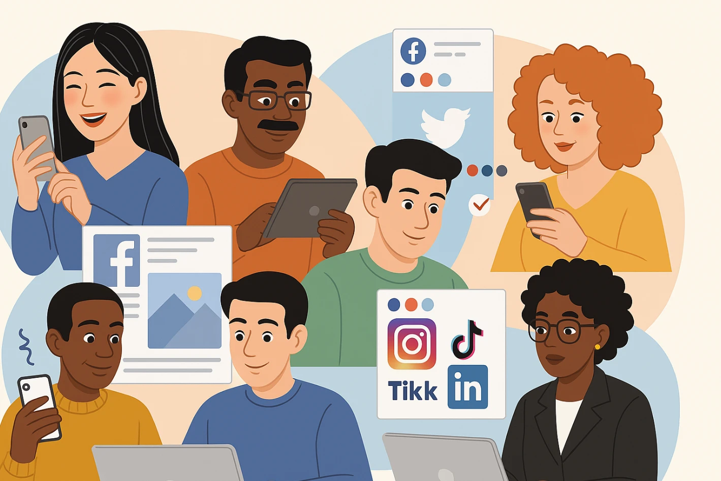 Огляд популярних соціальних мереж: порівняння функціоналу та аудиторії - PC-INFO